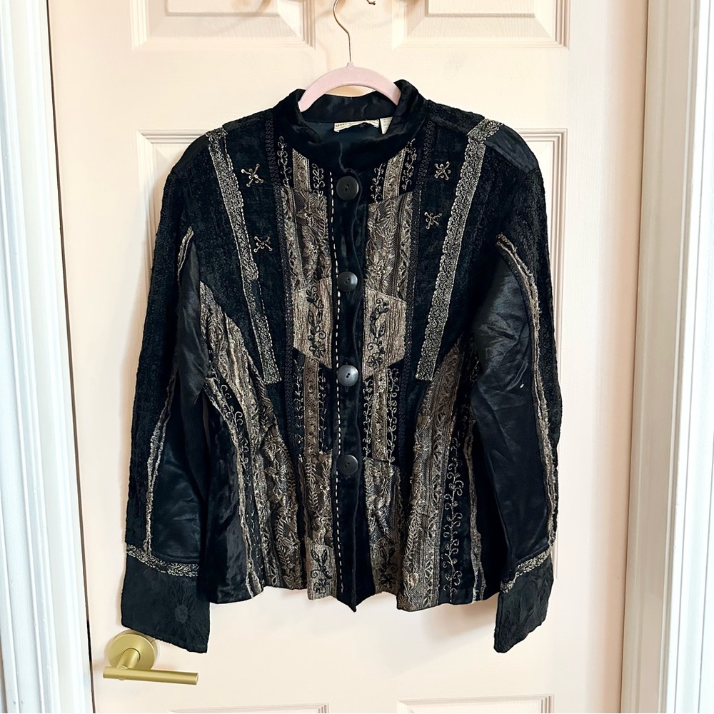 Black urban tribe jacket